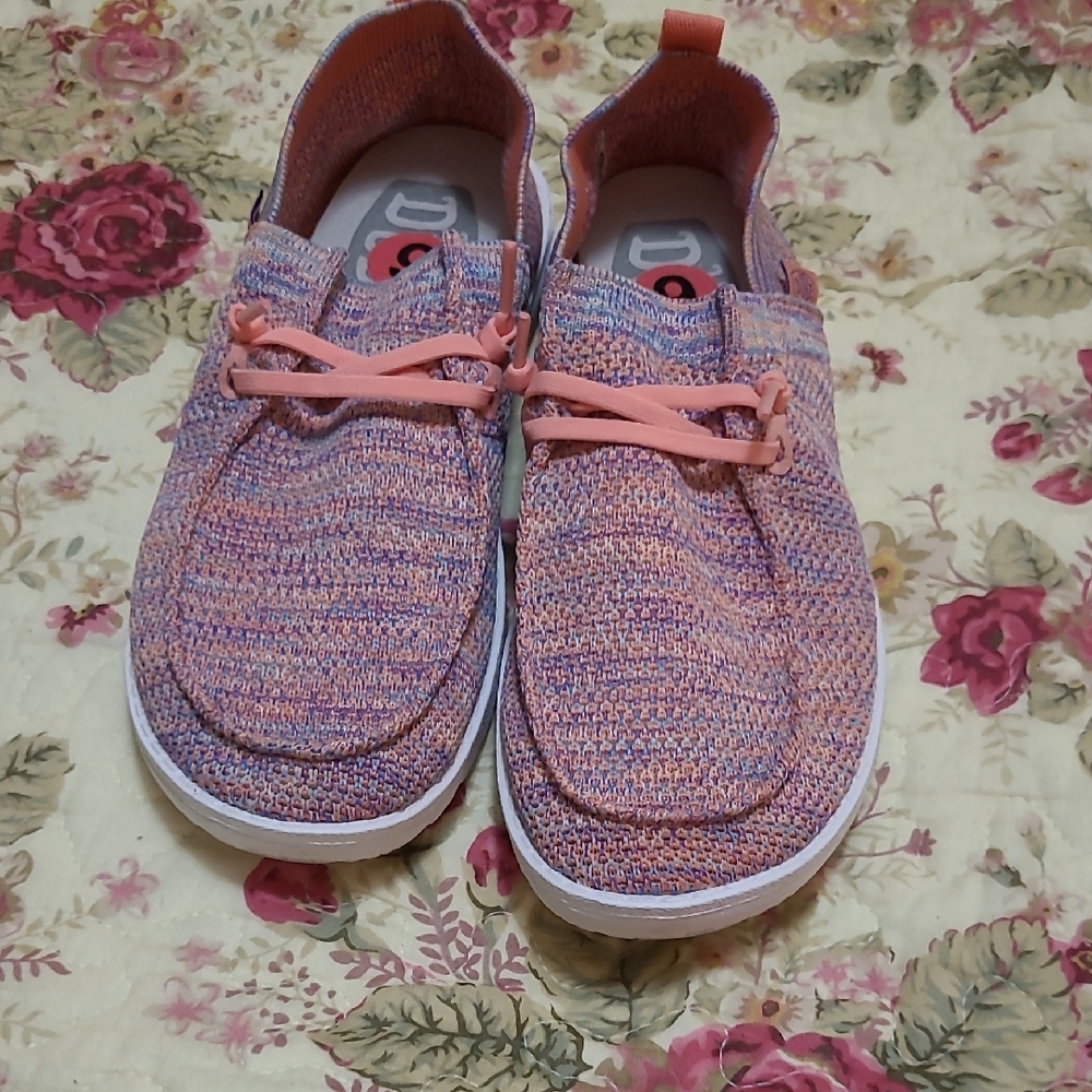 Hey-dude Pink Purple & blue Size 6 Womens Shoes